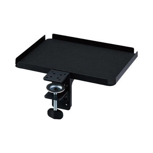 デスク拡張トレイ　クランプ式　黒画像