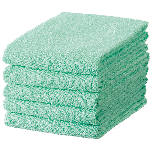 ﾌｪｲｽﾀｵﾙ ｸﾞﾘｰﾝ 1ﾊﾟｯｸ(5枚)画像