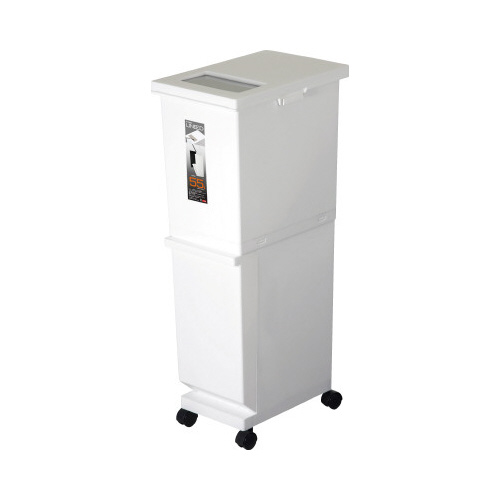 ユニード分別スリム２段５５Ｓ　ホワイト画像