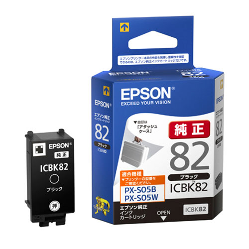 ｲﾝｸｶｰﾄﾘｯｼﾞ ﾌﾞﾗｯｸ ICBK82 1個画像