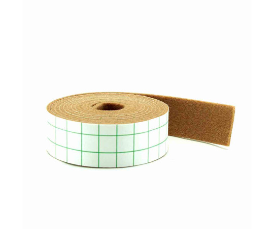 フェルトテープ　ソフトタイプ　厚み2mm×25mm×1800mm　茶画像