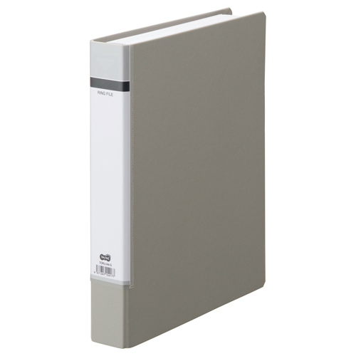 Oﾘﾝｸﾞﾌｧｲﾙ A4ﾀﾃ 2穴 330枚 ﾘﾝｸﾞ内径38mm背幅53mmｸﾞﾚｰ 1冊画像