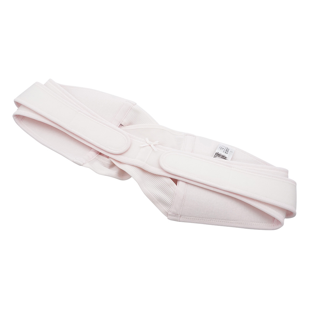 なが～く使えるマタニティベルト　ピンク　LL