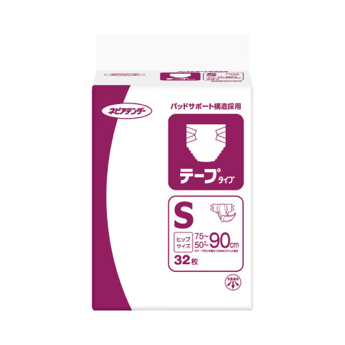 ネピアテンダー　テープタイプ　Ｓ　３２枚入画像
