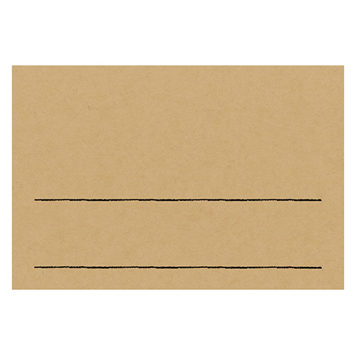 手書きPOP用ｶｰﾄﾞ はがきｻｲｽﾞ ｸﾗﾌﾄ 1ﾊﾟｯｸ(10枚)画像