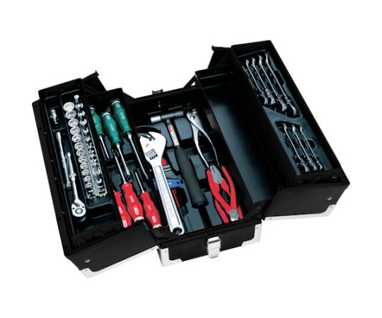 整備用工具セット TSH330ツールセット 54点セット マットブラック画像