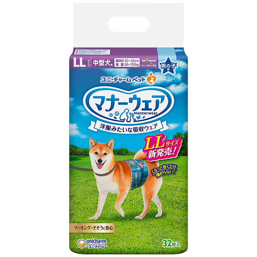 ﾏﾅｰｳｪｱ 男の子用 LL 1ﾊﾟｯｸ(32枚)画像