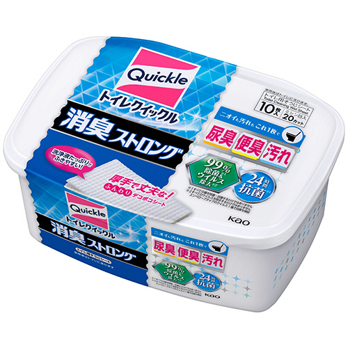 ﾄｲﾚｸｲｯｸﾙ 消臭ｽﾄﾛﾝｸﾞ 本体 1個(10枚)画像
