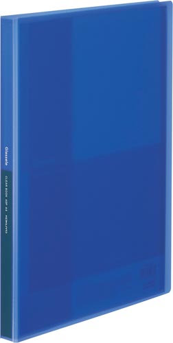 クリヤーブックグラッセルＡ４　４０枚　ブルー×１０画像