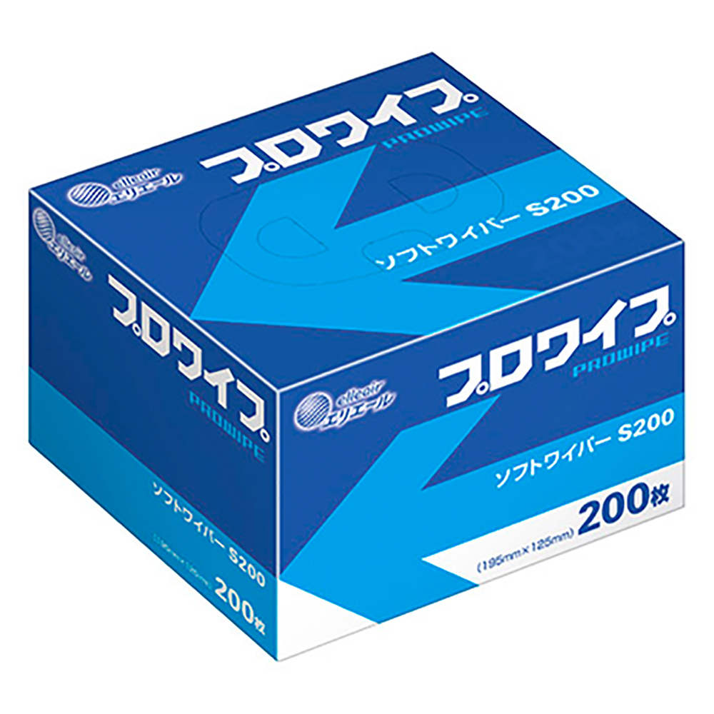 エリエール プロワイプ ソフトワイパーS200 1箱（200枚×72袋入）画像