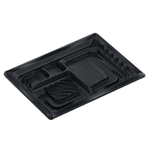 中央化学 弁当容器 CT いろは 23-17E BK 本体画像