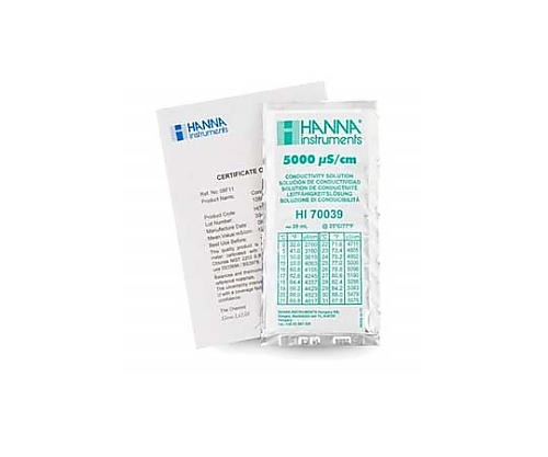 EC標準液（スタンダードタイプ）5000μS／cm証明書付画像