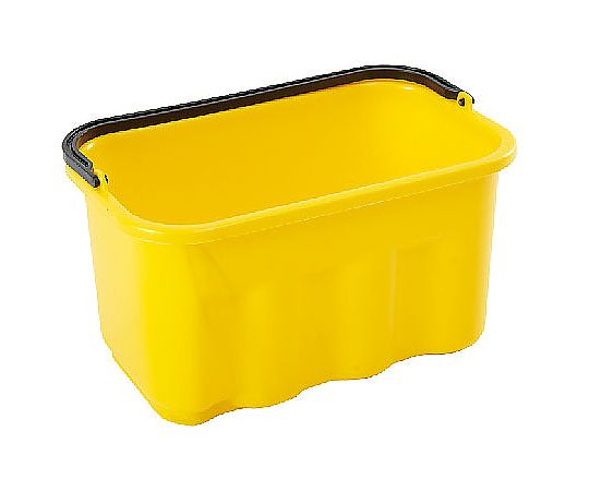 トラスト スクエアバケット 5264 9.5L イエロー画像