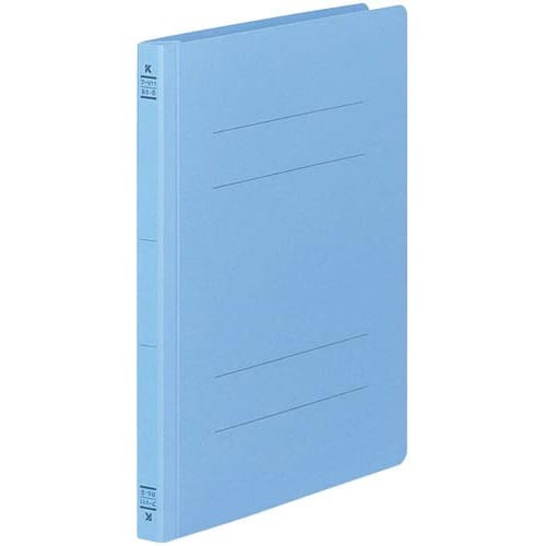 フラットファイルＶ樹脂とじ具　Ｂ５縦　鮮青１０冊画像