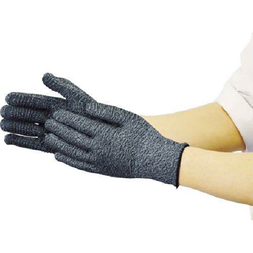 すべり止め付耐切創手袋 NR #5 L 1双画像