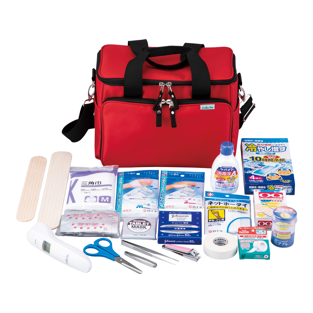 救急バッグセット 非接触体温計