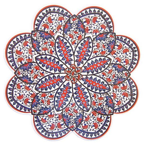 鍋敷 IZNIK イズニック トリベット タイル鍋敷 03画像