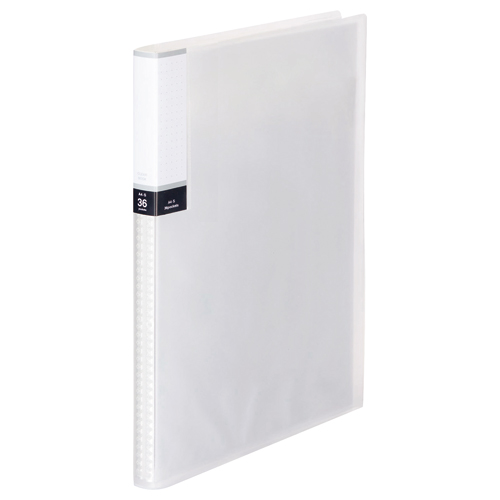 ｸﾘｱﾌﾞｯｸ(透明表紙) A4ﾀﾃ 36ﾎﾟｹｯﾄ 背幅20mm ｸﾘｱ 1冊画像