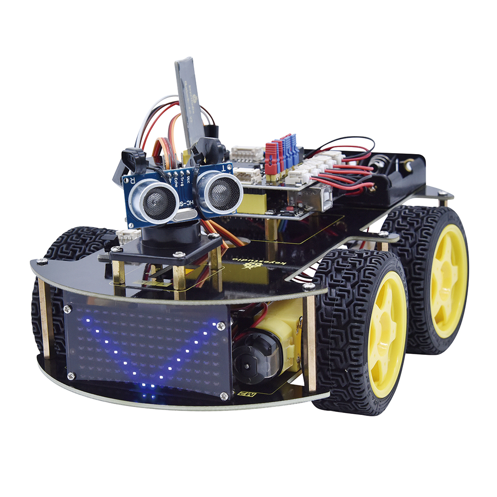 4WDロボットキット（Arduino用）画像