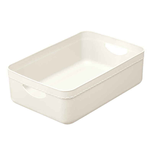 小物入れ　樹脂と暮らす-R100　STORAGE　CASE　S　アイボリー画像