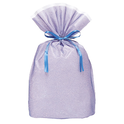 シンテックス巾着BAGマチ付ブルー画像