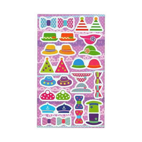 シール つまようじ・ストロー用 ピックデコシール delijoy デリジョイ 帽子＆リボン お弁当グッズ画像