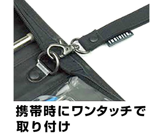 メンテナンスキット 18点組 整然と配置された工具類が並ぶセット