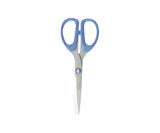 ハサミ　ステンレスはさみ　青