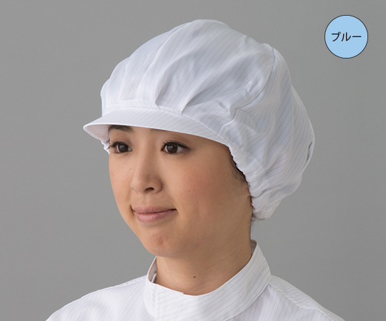 クリーンキャップ（女性用） 青 M画像