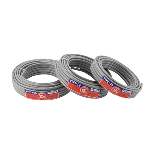 VVFｹｰﾌﾞﾙ 1.6mm×2cﾀｲﾌﾟ 全長10m 1巻画像
