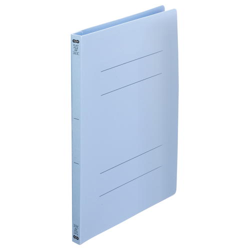 ﾌﾗｯﾄﾌｧｲﾙ(再生PP) A4ﾀﾃ 150枚収容 背幅18mm ﾌﾞﾙｰ 1ﾊﾟｯｸ(5冊)画像