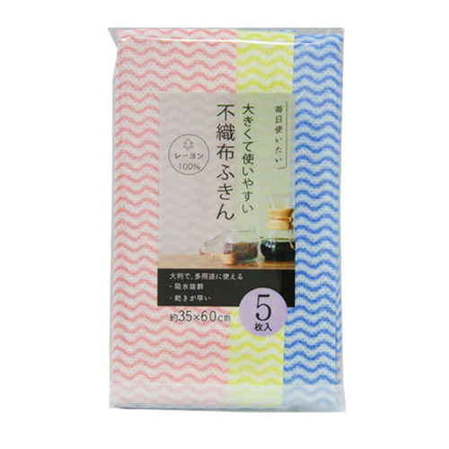 ふきん 不織布ふきん 5枚入画像