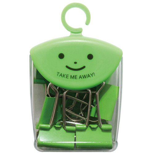 ﾂﾚﾃｯﾃ ﾀﾞﾌﾞﾙｸﾘｯﾌﾟ 口幅19mm ﾊﾟｽﾃﾙｸﾞﾘｰﾝ 1ｾｯﾄ(40個:8個×5ｹｰｽ)画像