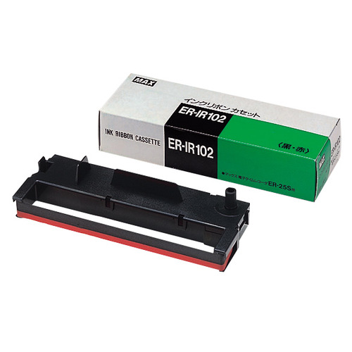 ﾀｲﾑﾚｺｰﾀﾞ用ｲﾝｸﾘﾎﾞﾝ 黒･赤2色 1個