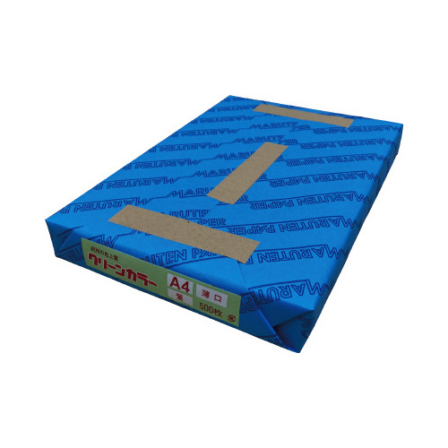 クリーンカラー　一般色　薄口５００枚　Ａ４鶯