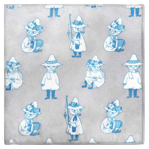 MOOMIN マイクロファイバーふきん 3枚セット スナフキン画像