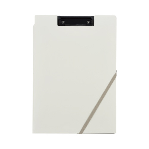 書類すっきりクリップホルダー　Ａ４　ホワイト画像