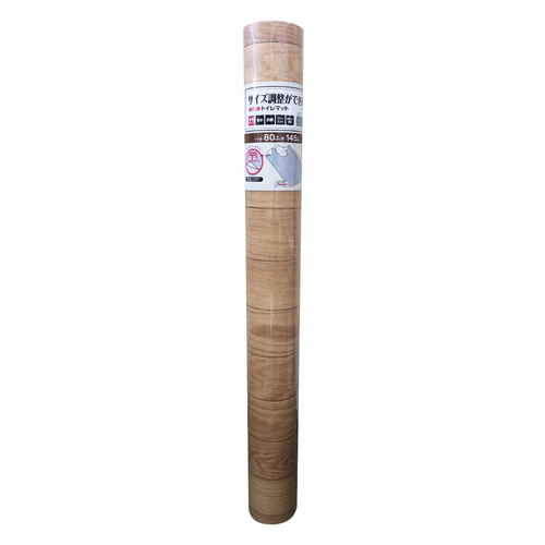トイレマットジャンボタイプ 80cm×145cm ウッドオーク画像