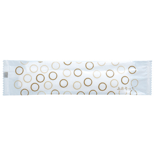 ﾚｰﾖﾝおしぼり ふわりっち 丸型 1ﾊﾟｯｸ(100枚)