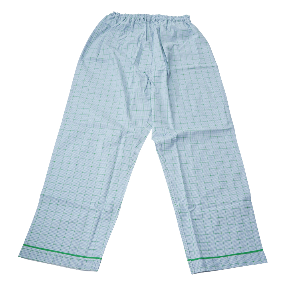 患者衣（ズボン・男女兼用）　59-481　ブルーLL画像