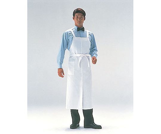 ロングエプロン　ホワイト画像