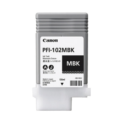 純正インクＰＦＩ－１０２ＭＢＫマット黒　２個以上画像