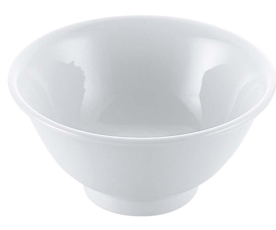 磁器　中華食器　白　汁碗　3.6寸画像