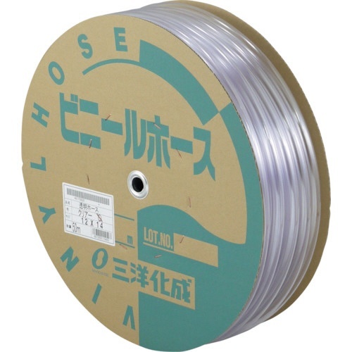 透明ﾎｰｽ 12×14 50mﾄﾞﾗﾑ巻 1巻画像