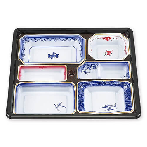 シーピー化成 弁当容器 NU-235 美濃 本体 20枚画像