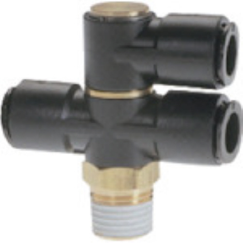 ﾌｼﾞﾀﾞﾌﾞﾙﾊﾞﾝｼﾞｮｰ(樹脂) 6mm R1/4 1個画像