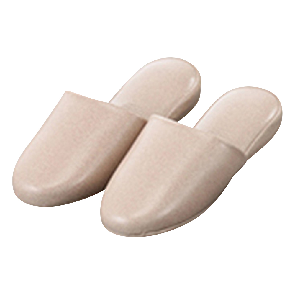 抗菌ビニールスリッパ　ベージュ画像