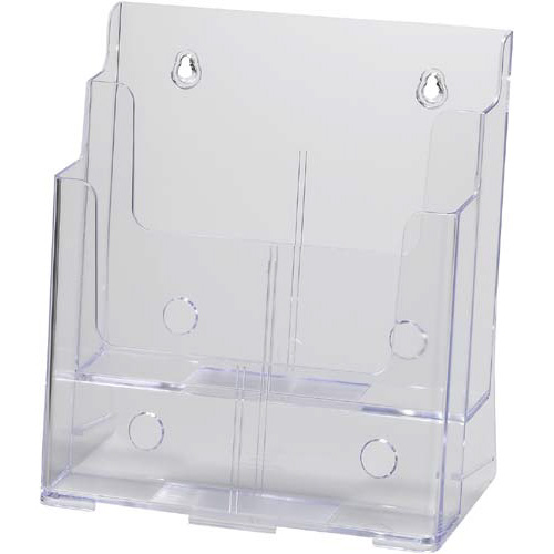 カタログスタンド　Ａ４　２段　クリア画像