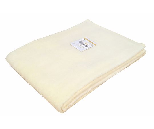 大判バスタオル 無撚糸カラー 70×140cm YELLOW 1セット（10枚入）画像