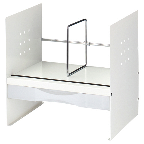 ﾌﾞｯｸｽﾀﾝﾄﾞ(引き出し付) ﾎﾜｲﾄ 1台画像